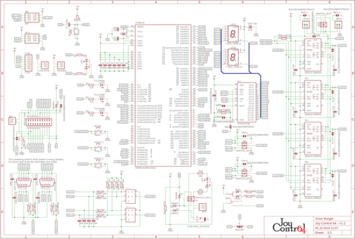 Joy-Control 64 Schematics v1.2